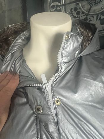 Parka  grise 11  ans 