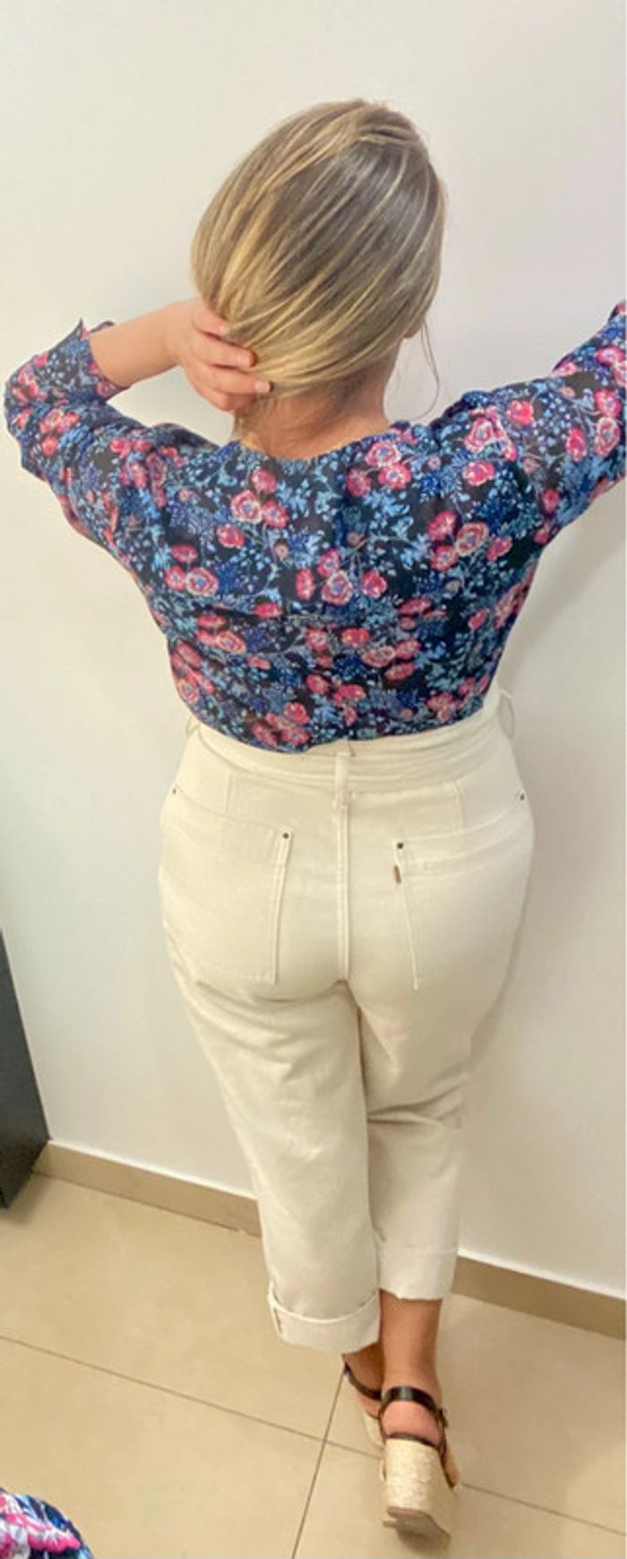 Blouse fleurie - photo numéro 9