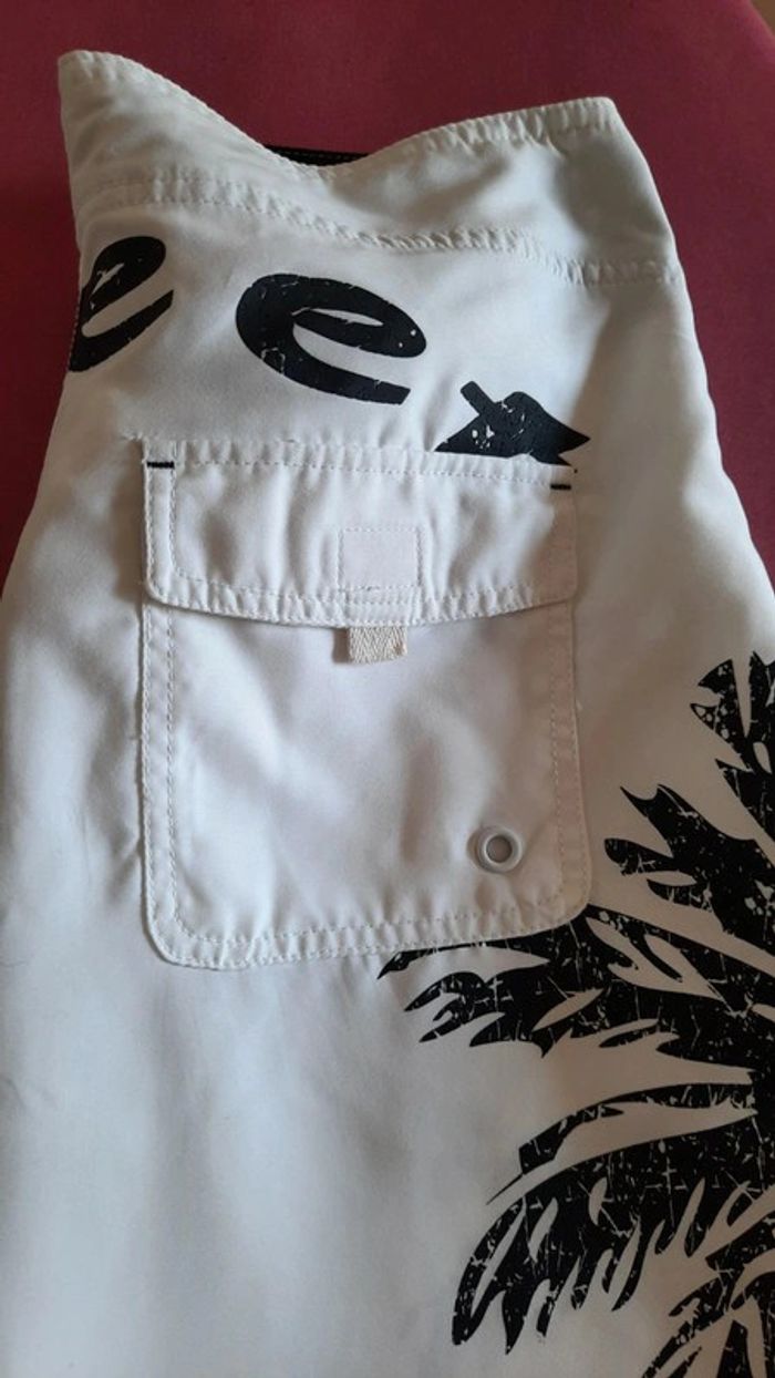 Short de plage blanc & noir - photo numéro 10