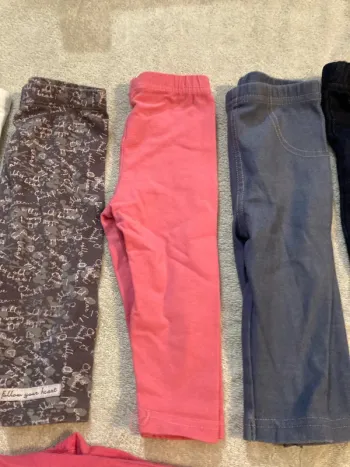 Lot leggings 9 mois