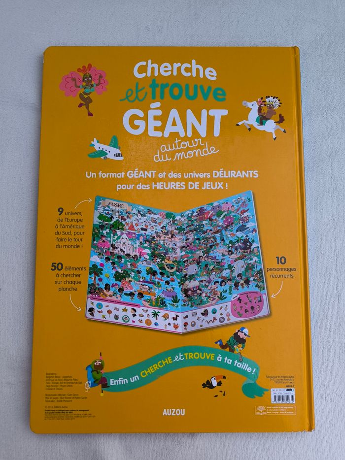 Livre Cherche et trouve géant Auzou - photo numéro 3