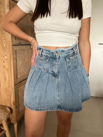 Jupe en jean Folyrose