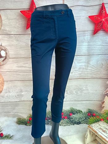 Pantalon 7/8eme bleu marine | Prada | t. 40it