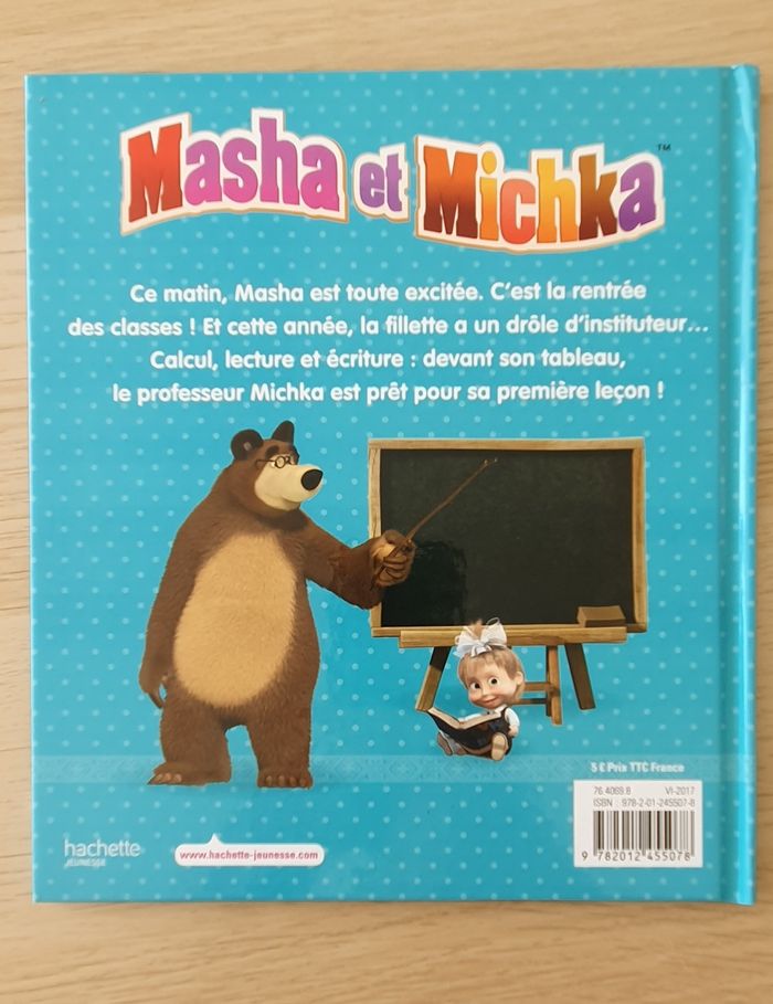 Livre Masha & Michka "La rentrée des classes" - photo numéro 2