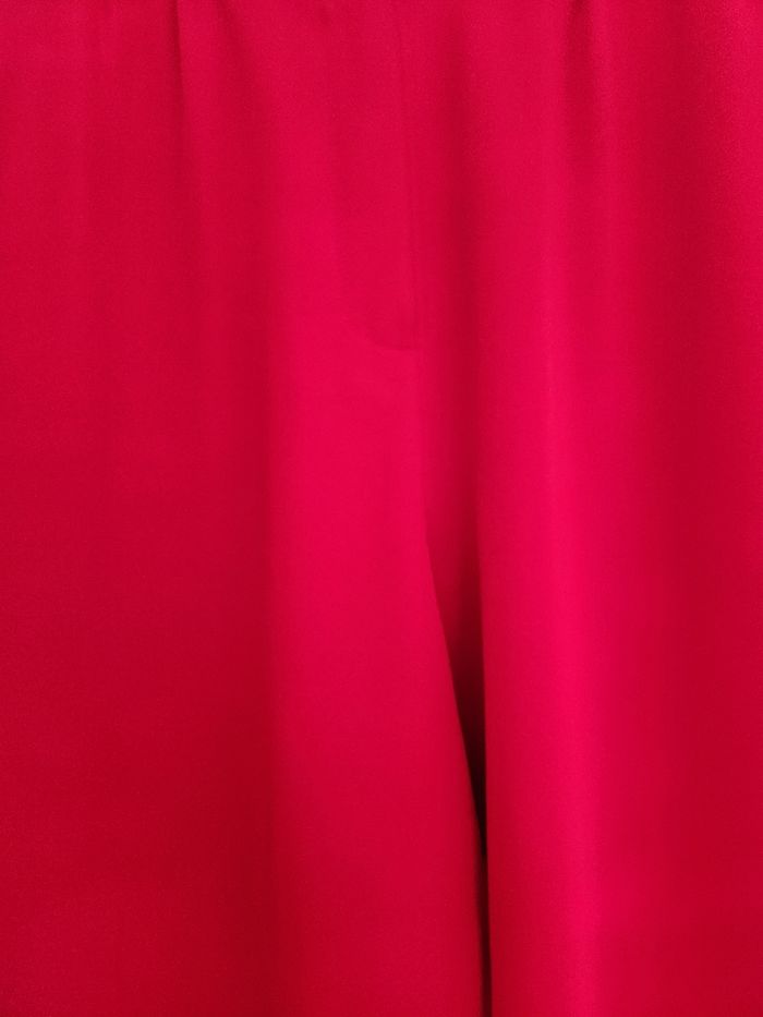 Pantalon large rouge Morgan. - photo numéro 2