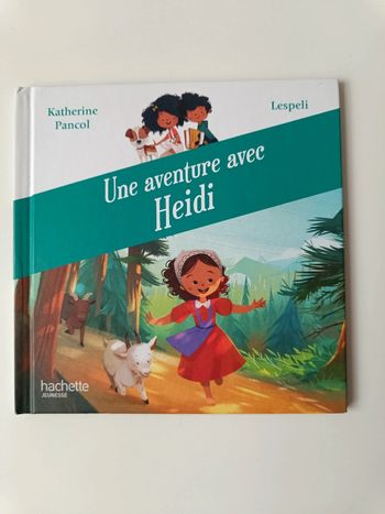 Livre une aventure avec Heidi neuf enfant