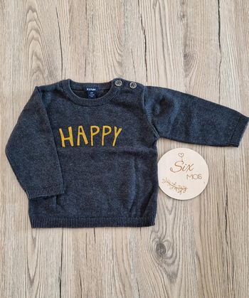 Pull bébé garçon 6mois