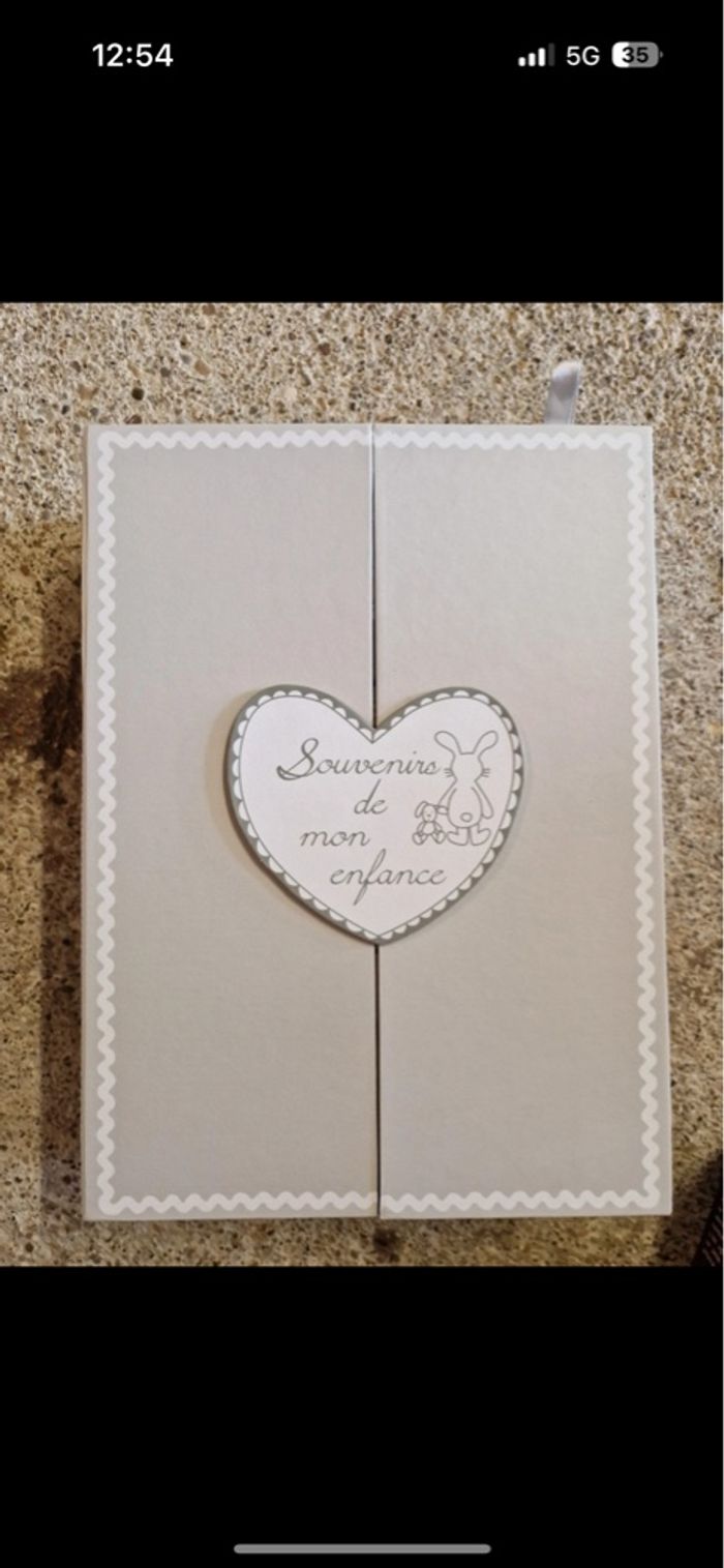 Boîte à souvenirs naissance bébé