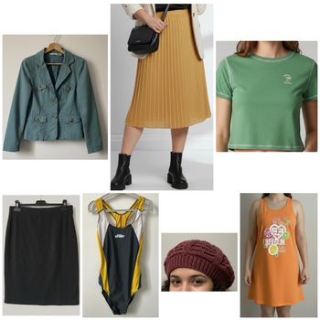 Vêtements en taille 40 à partir de 2€, achat possible à l’unité ou en lot