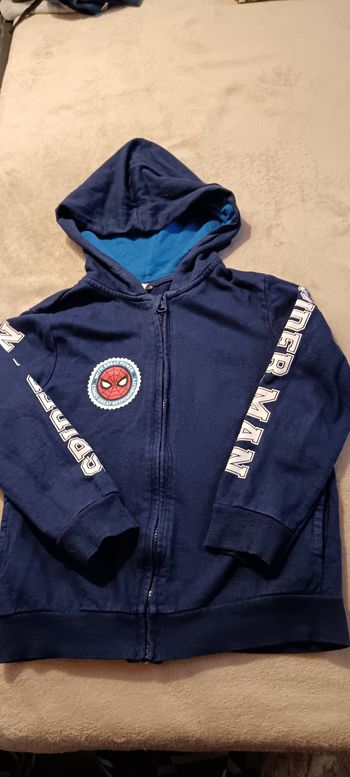 Veste à capuche Spider-Man 8 ans