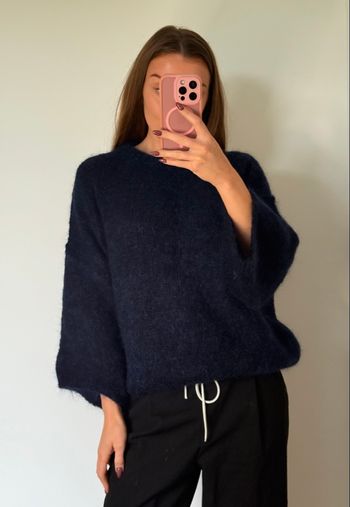 Pull - Marine - Fluffy - Cocooning - Automne 