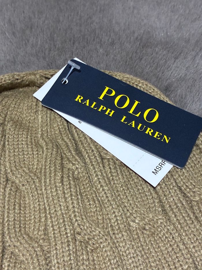 Bonnet ralph Lauren marron - photo numéro 3