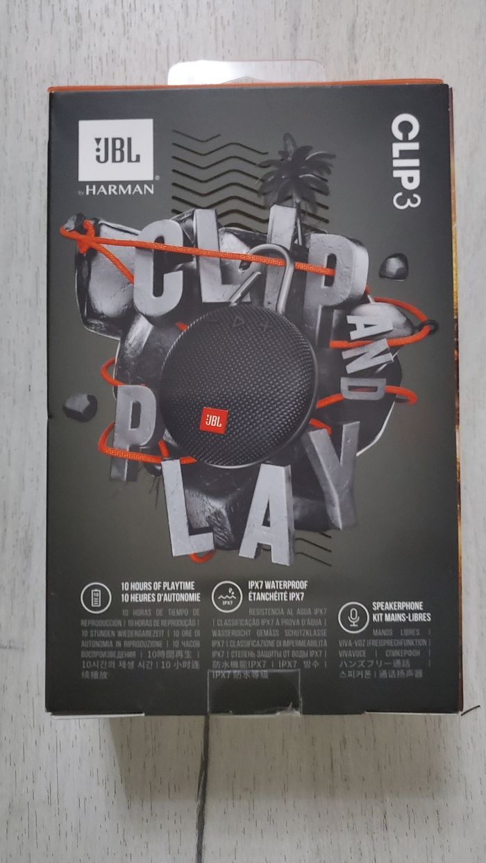 Enceinte Connecté JBL Clip 3 Neuve. - photo numéro 2