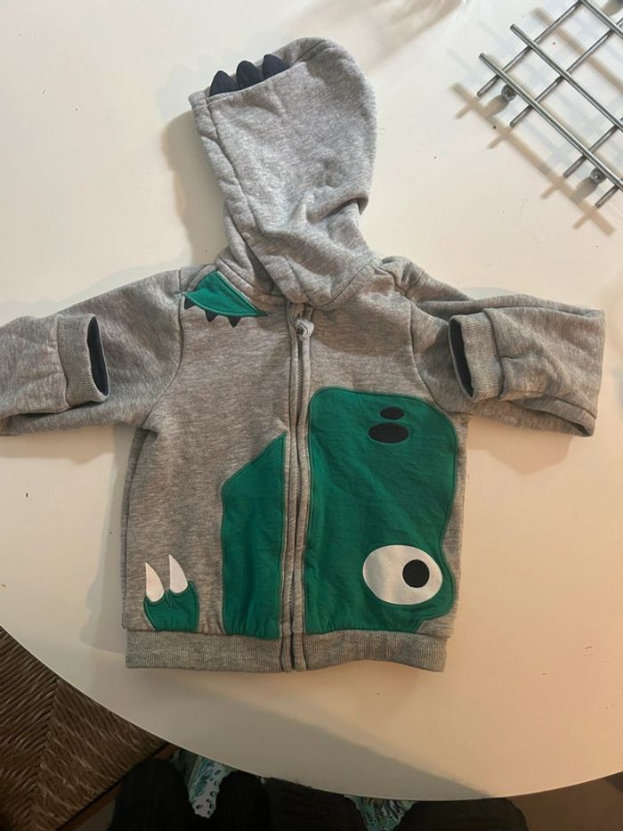 Veste à capuche 23 mois - photo numéro 2