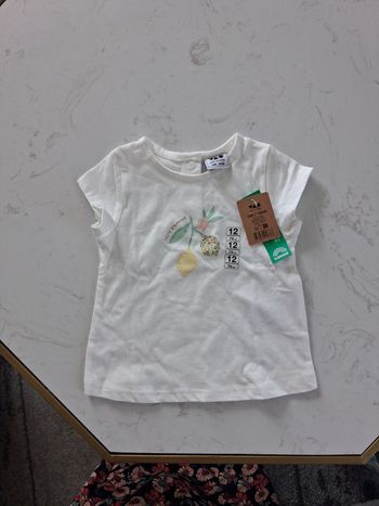 T shirt 12 mois mc tape a loeil