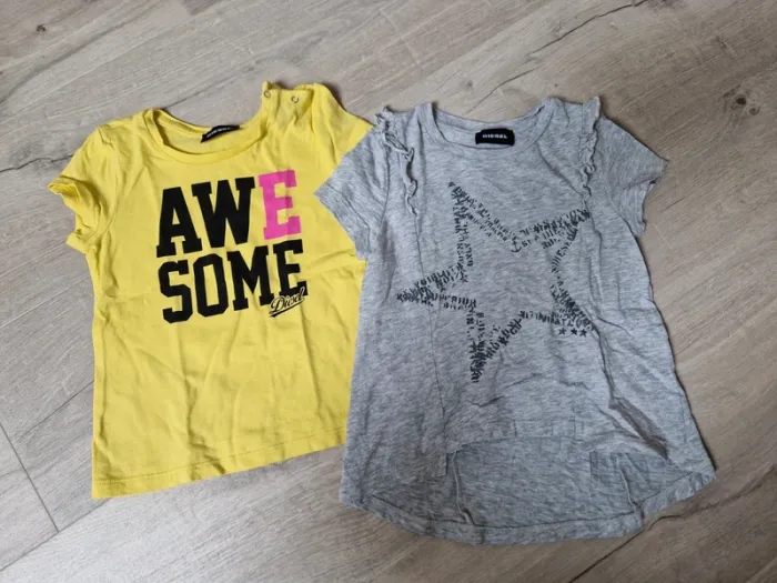 Lot de 2 t shirt Diesel