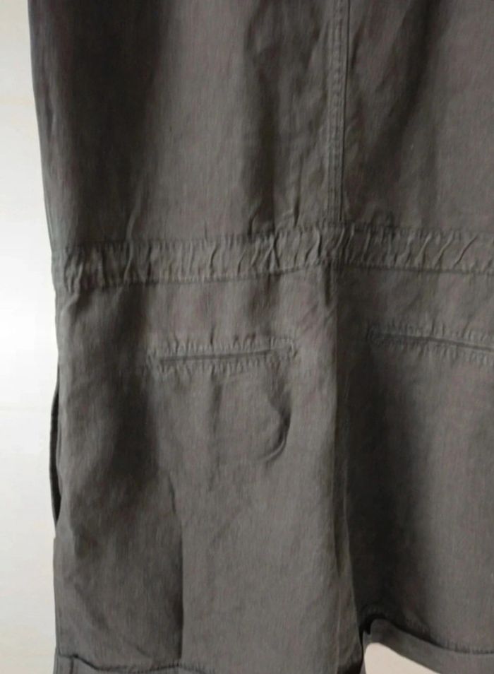 Combishort Caroll t.40 100% lin noir - photo numéro 7