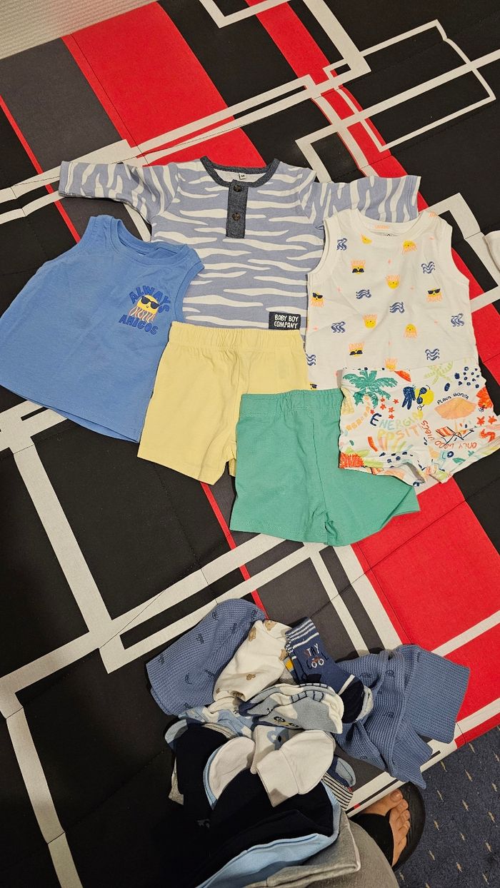 Ti-shirt et short bébé garçon