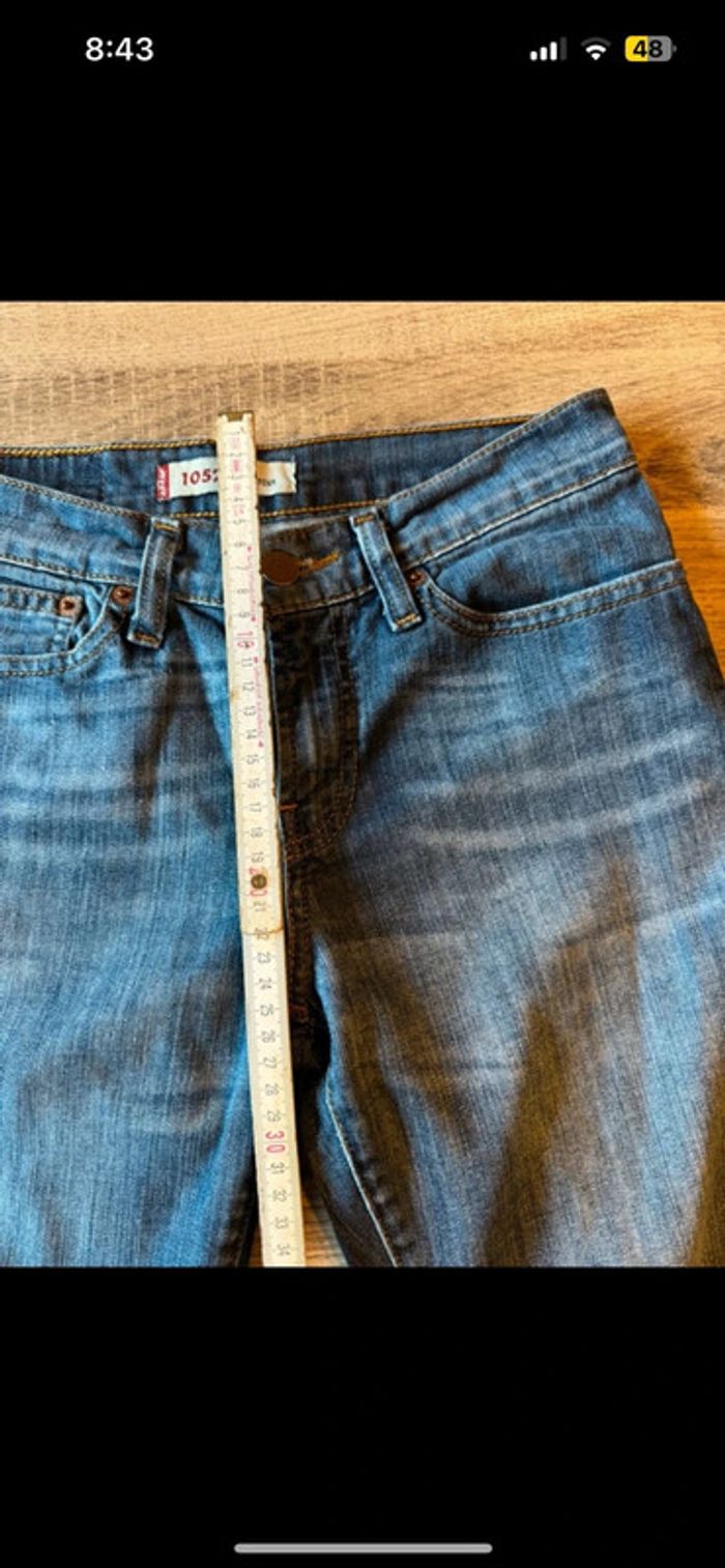 Jeans évasé bleu levi’s - photo numéro 4