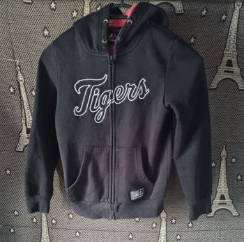 Gilet zippé à capuche 8-10ans