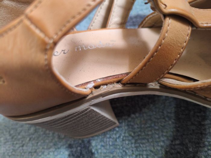 Chaussures femme camel – Super Mode – taille 36 - photo numéro 5