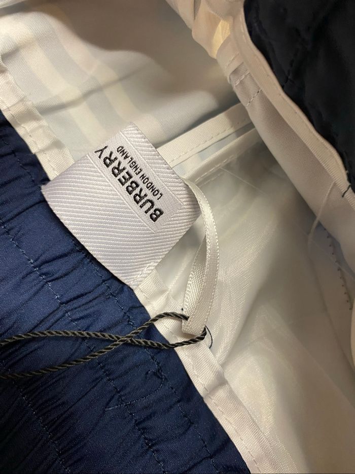 Short de bain burberry bleu - photo numéro 3