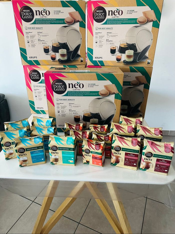 Cafetière neuve Expresso Krups Nescafé Dolce Gusto Neo 1600w Blanc