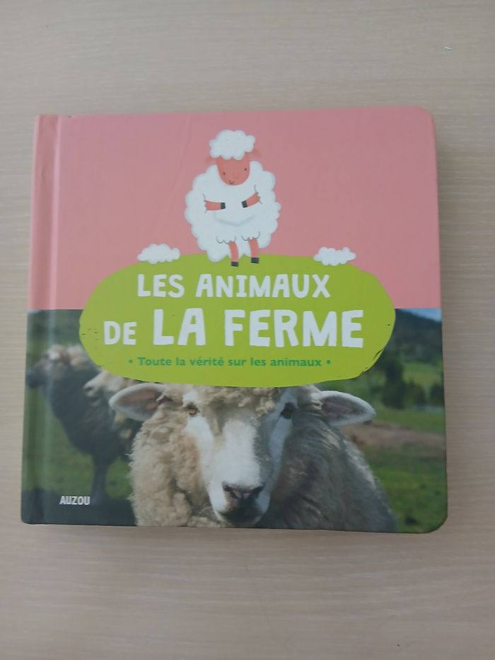 Livre enfant les animaux de la ferme tres bonne etat