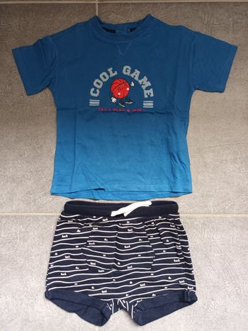 Ensemble bébé garçon été 24 mois