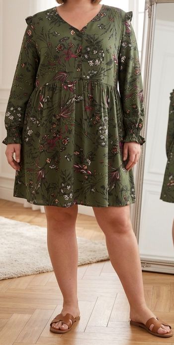 Robe manches longues T46 Blancheporte 