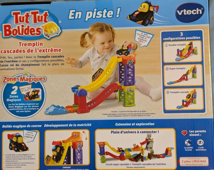 Jouet Tremplin cascade voiture Vtech - photo numéro 2
