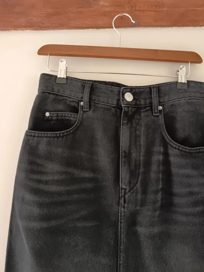 Jupe longue denim léger Isabel Marant - photo numéro 8