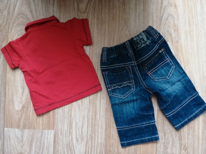 Lot de 2 tenues garçon 3 mois Absorba - photo numéro 3