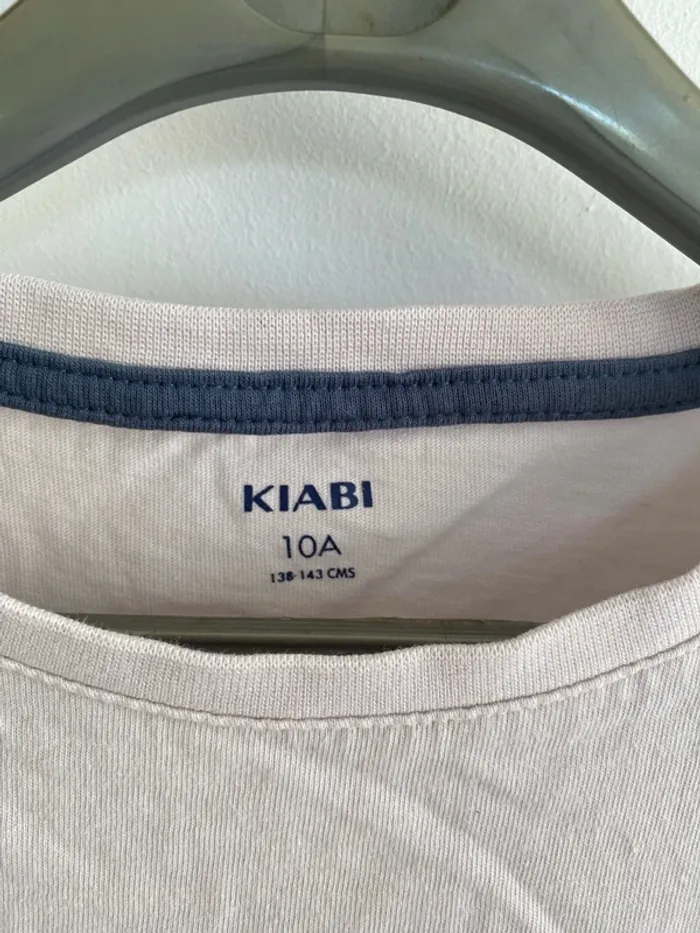 T-shirt manche longue kiabi beige - photo numéro 5