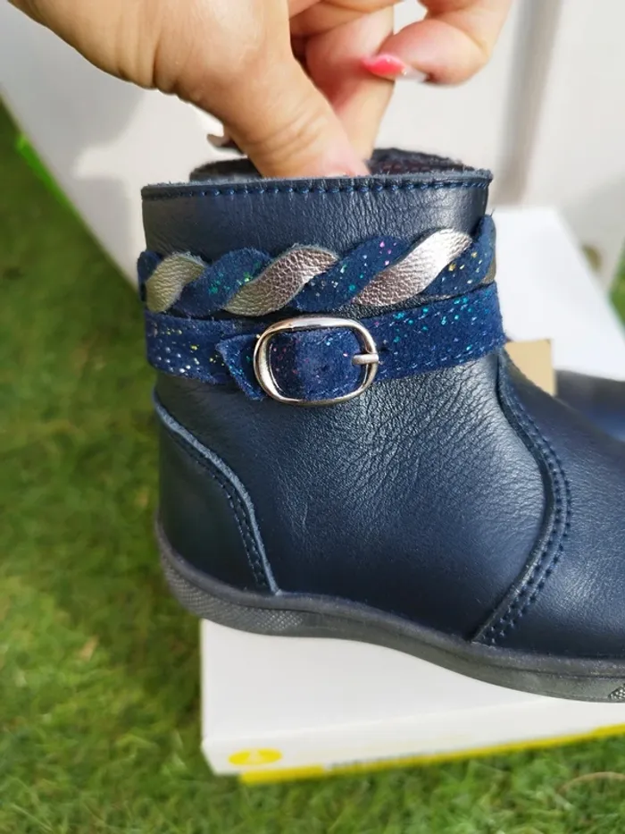 Bottines fille cuir - photo numéro 6