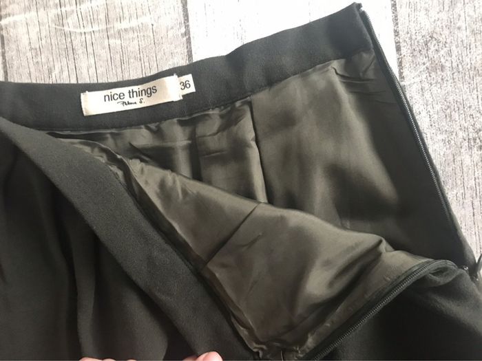 Jupe kaki / noir - photo numéro 4