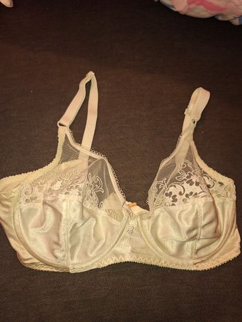 Soutien-gorge Satiné & Dentelle - Blanc Brillant