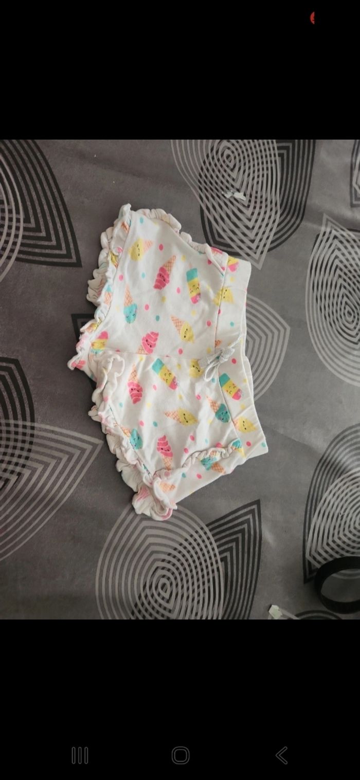 Short 2/3 ans fille
