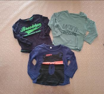 Lot tee-shirts ml