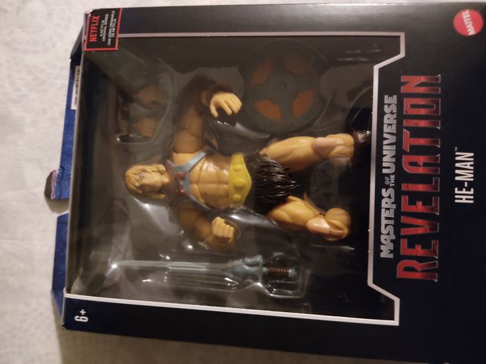 He-Man figurine Masters of the Universe Revelation Masterverse Mattel