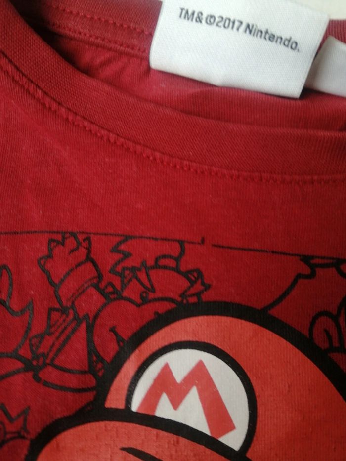 Tee shirt manche longue Mario 8A - photo numéro 3