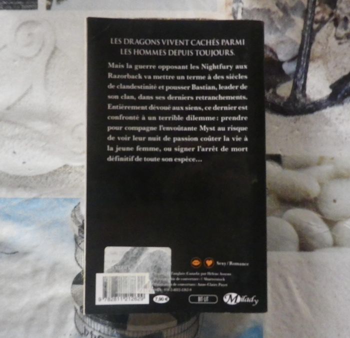 Furie de flamme T1 Dragonfury de Coreene Callahan Ed. Milady - photo numéro 2