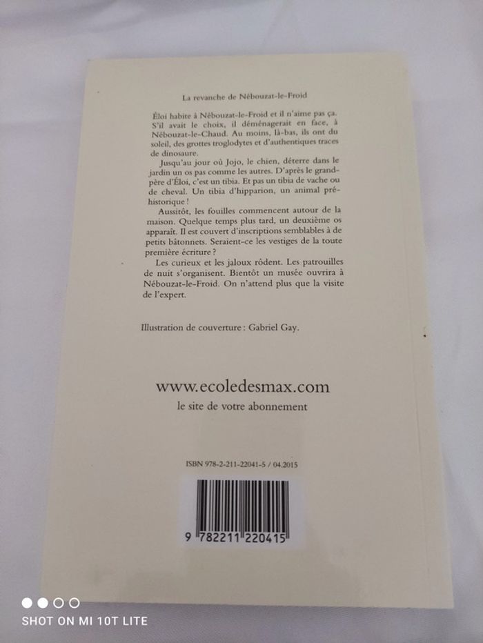 Livre la revanche de Nebouzat-le-froid - photo numéro 2