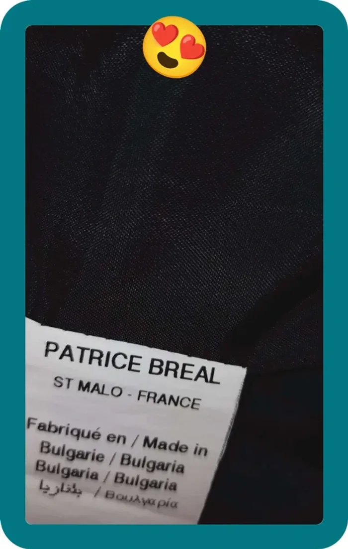 Manteau noir Femme, laine, taille 36-38, Patrice Breal - photo numéro 11