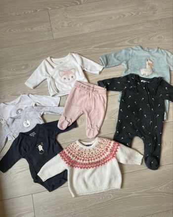 Lot vêtement bébé fille naissance - 1mois