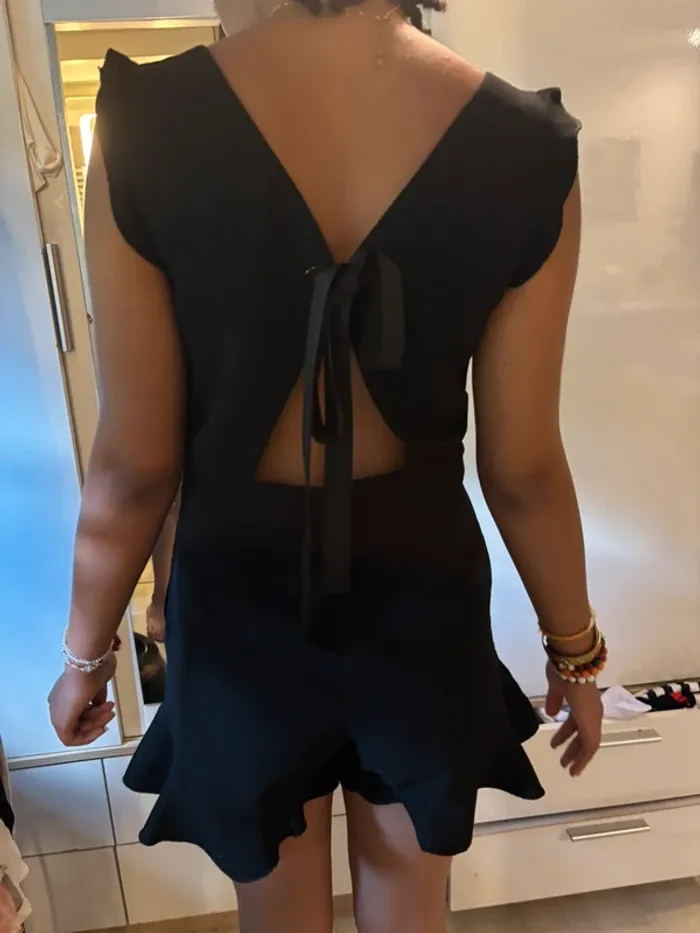 Combishort noire Mango, taille S, chic & féminine - photo numéro 7