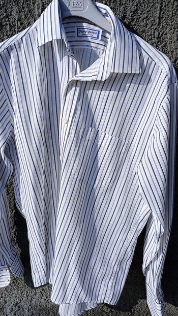 Chemise homme manches longues