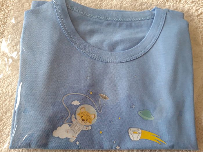 T-shirt garçon 12-18 mois / neuf - 100 % coton - photo numéro 2