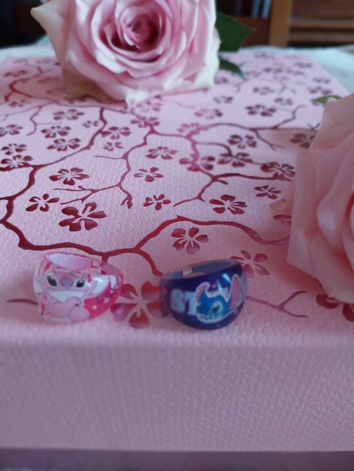 Lot de 3 bagues stitch 2e - photo numéro 4