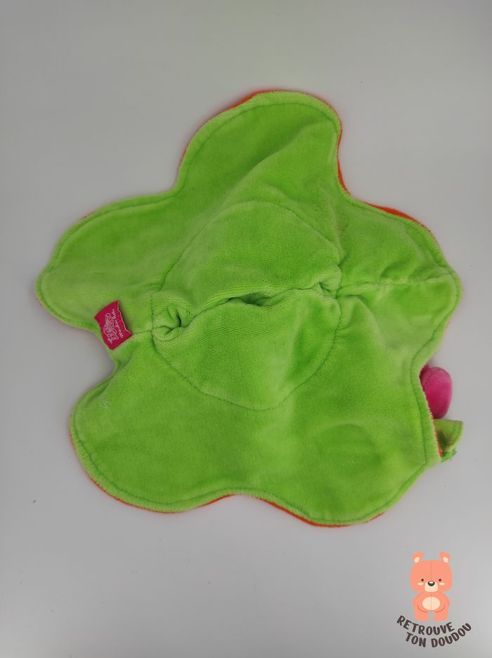 Doudou Plat Marionnette Abeille Orange Moulin Roty - photo numéro 3